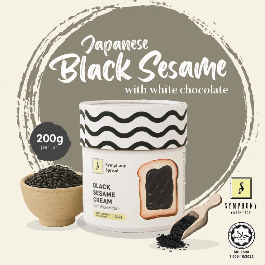 Black Sesame Spread in Jar