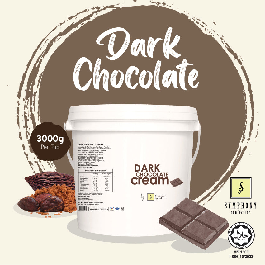 Dark Chocolate Spread in Jar