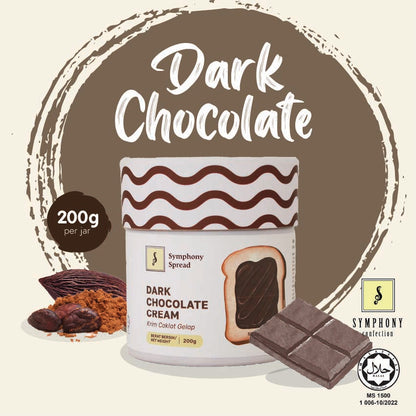 Dark Chocolate Spread in Jar