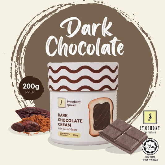 Dark Chocolate Spread in Jar