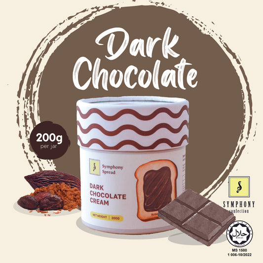 Dark Chocolate Spread in Jar