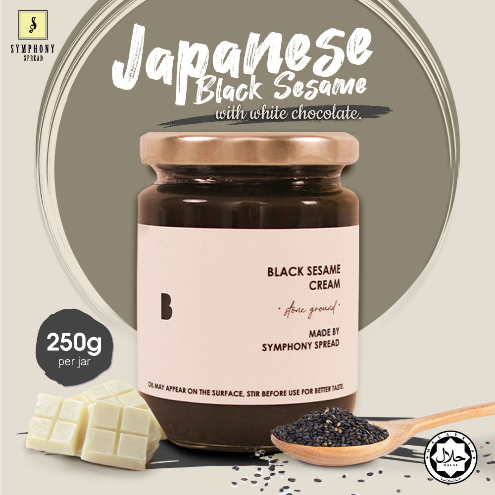 Black Sesame Spread in Jar