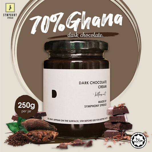 Dark Chocolate Spread in Jar