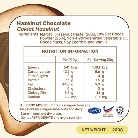 Hazelnut Spread in Jar