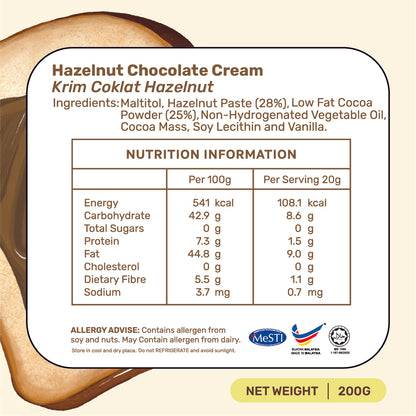 Hazelnut Spread in Jar