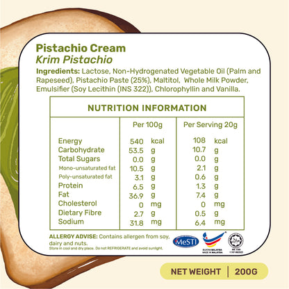 Pistachio Spread in Jar
