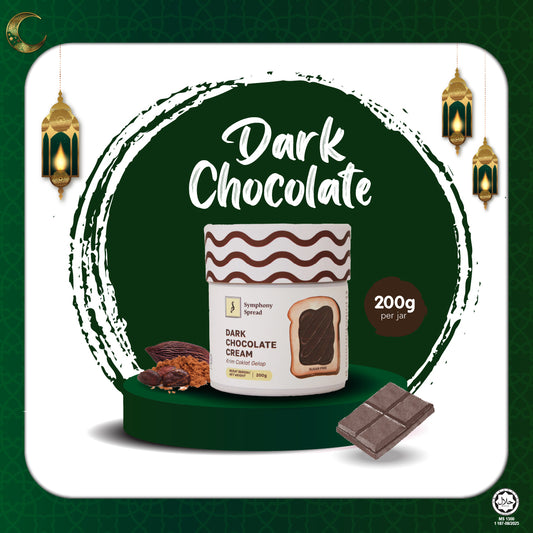 Dark Chocolate Spread in Jar