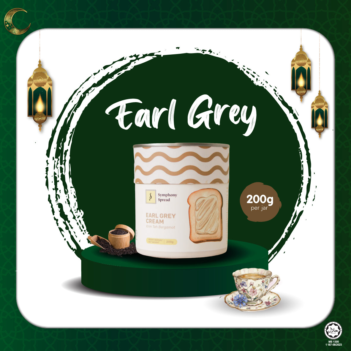 Earl Grey Spread in Jar